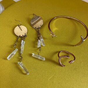 Whimsical, Celestial Jewelry